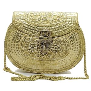 Mothers day Gift Handmade Bridal Women's Antique Brass Purse Ethnic Metal Clutch Gift metal bag clutch party clutch brass bag wedding clutch