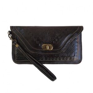 Genuine black leather wallet