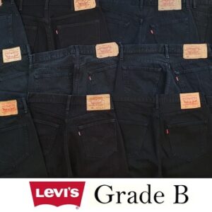 Levi's 501 Vintage Jeans // Black Denim // W25 - W40 // Unisex // Classic Rise Straight Cut // 80s 90s Fashion // Grade B