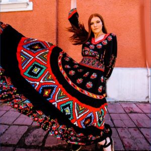 Few Of A Kind, Gypsy Dress, Two Piece Skirt Set, Boho Maxi Dress, Flowy Dress, Bohemian Dress, Wedding Guest Dress, Black Maxi Dress